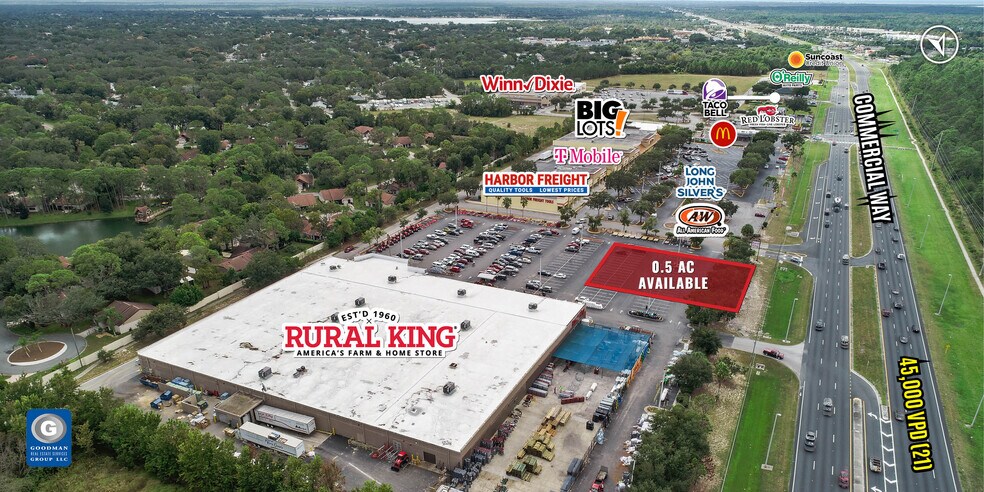 Primary Photo Of 2468 Commercial Way, Brooksville Land For Sale