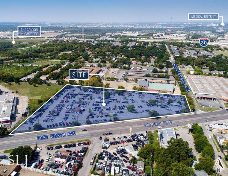 More Photos Of 3007-3011 Fort Worth Ave, Dallas Land For Lease