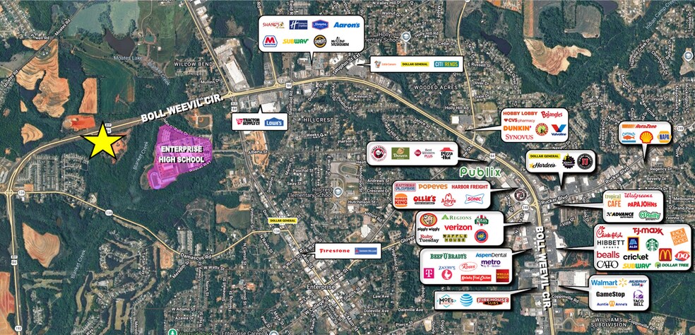 More Photos Of 2021 Boll Weevil Cir, Enterprise Office For Lease