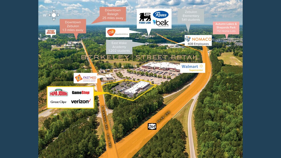 More Photos Of 844-877 E Gannon Ave, Zebulon Unknown For Lease