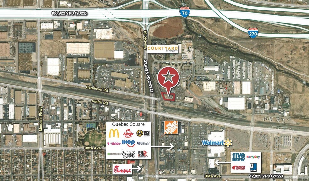 More Photos Of 4000 Quebec St, Denver General Retail For Sale