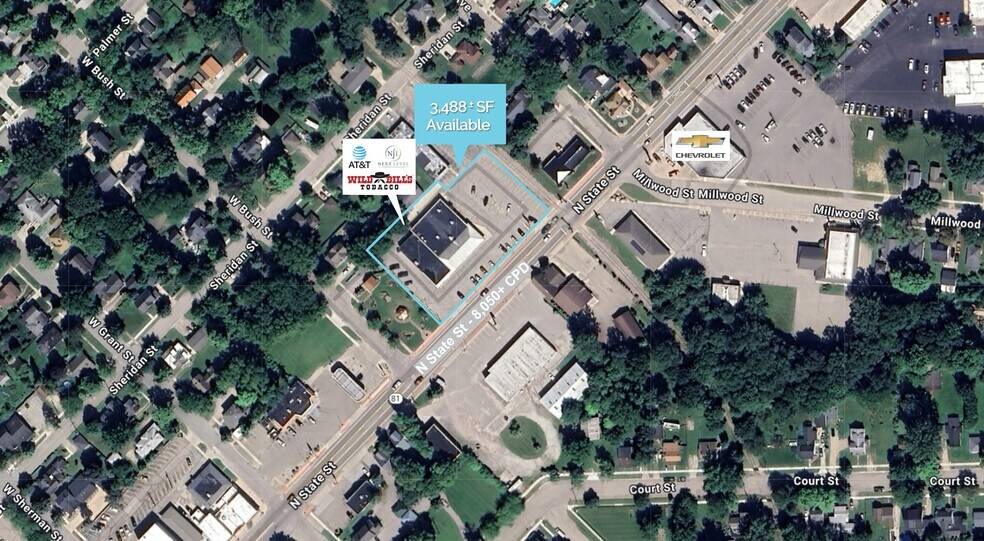 More Photos Of 615-625 N State St, Caro Drugstore For Lease