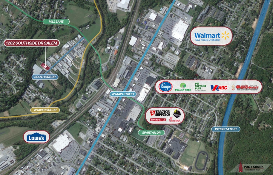 More Photos Of 1282 Southside Dr, Salem Industrial For Lease