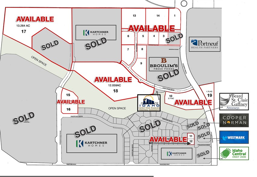 Primary Photo Of 1000 Goldstar Drive, Pocatello Land For Sale