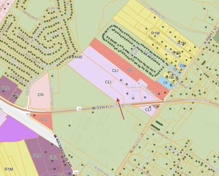 More Photos Of 0 W 5th St, Summerville Land For Sale