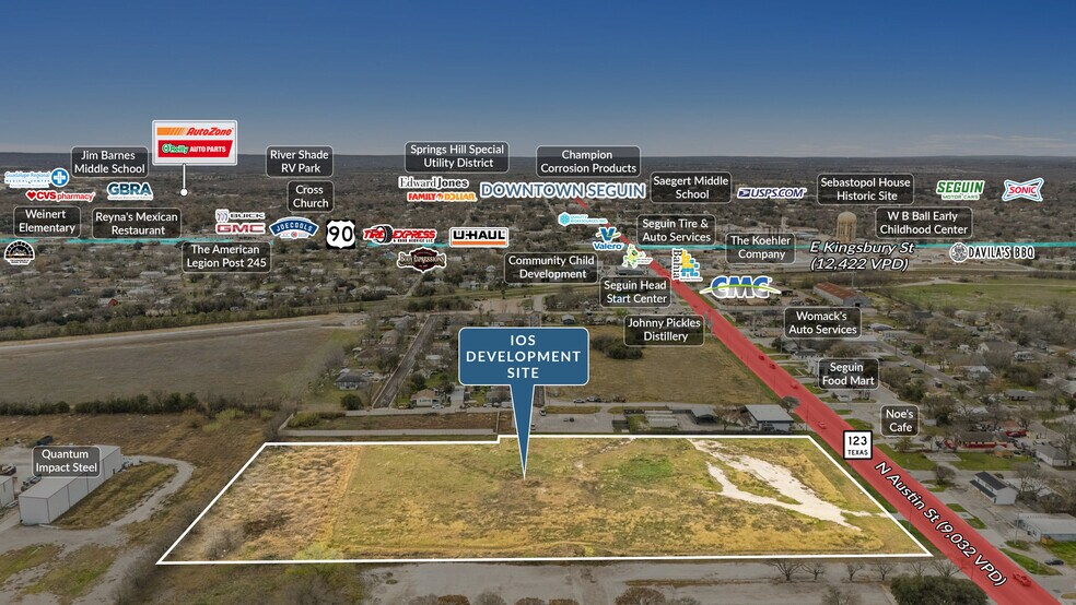 More Photos Of 1901 Austin st, Seguin Land For Sale