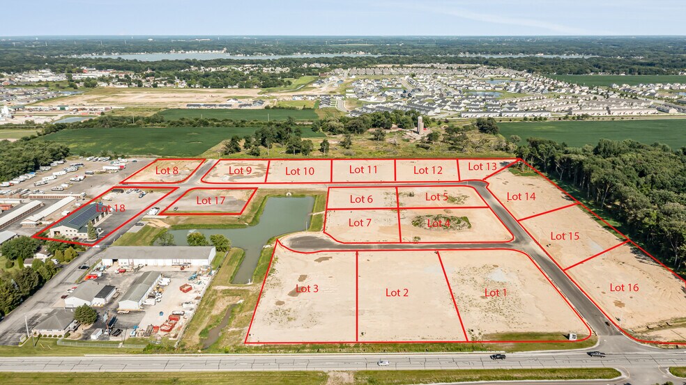 Primary Photo Of Lakeview Business Park, Cedar Lake Land For Sale