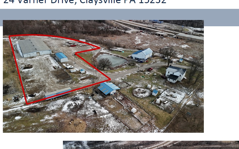 More Photos Of 24 Varner Dr, Claysville Warehouse For Sale