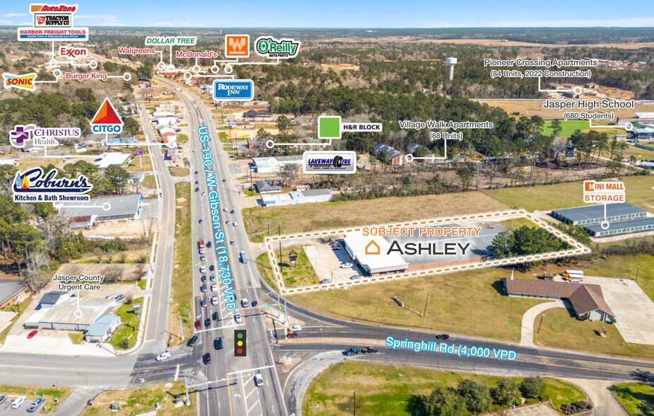 More Photos Of 425 W Gibson St, Jasper Freestanding For Sale