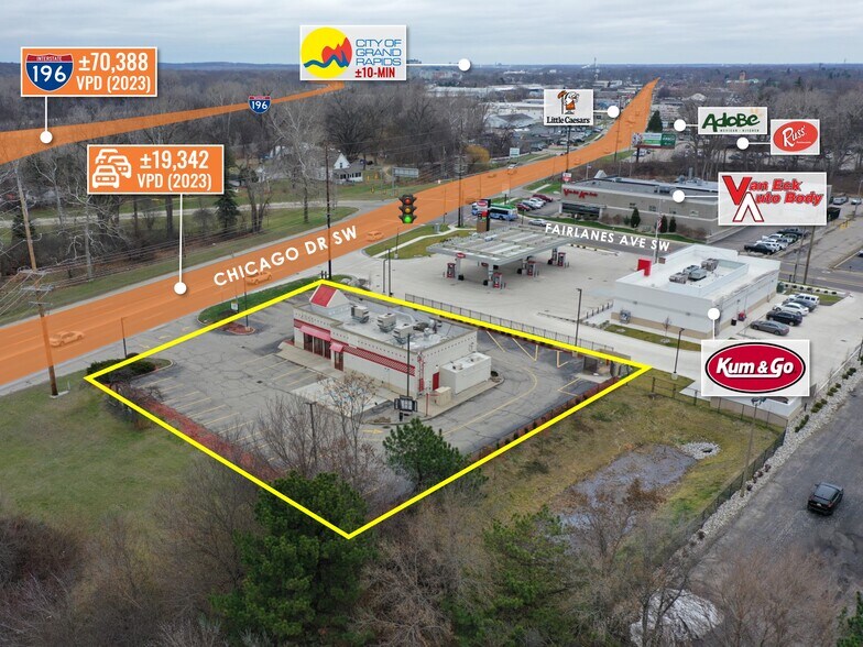 More Photos Of 4584 Chicago Dr SW, Grandville Fast Food For Sale