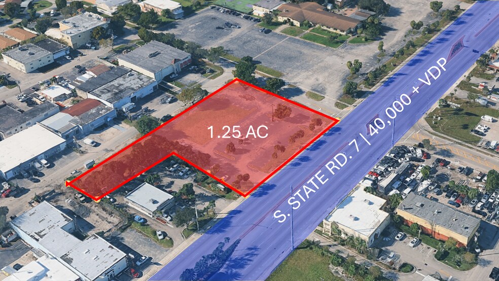 Primary Photo Of 2100 S State Road 7, Miramar Land For Sale