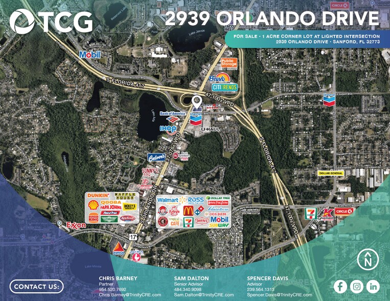 More Photos Of 2939 S Orlando Dr, Sanford Land For Sale
