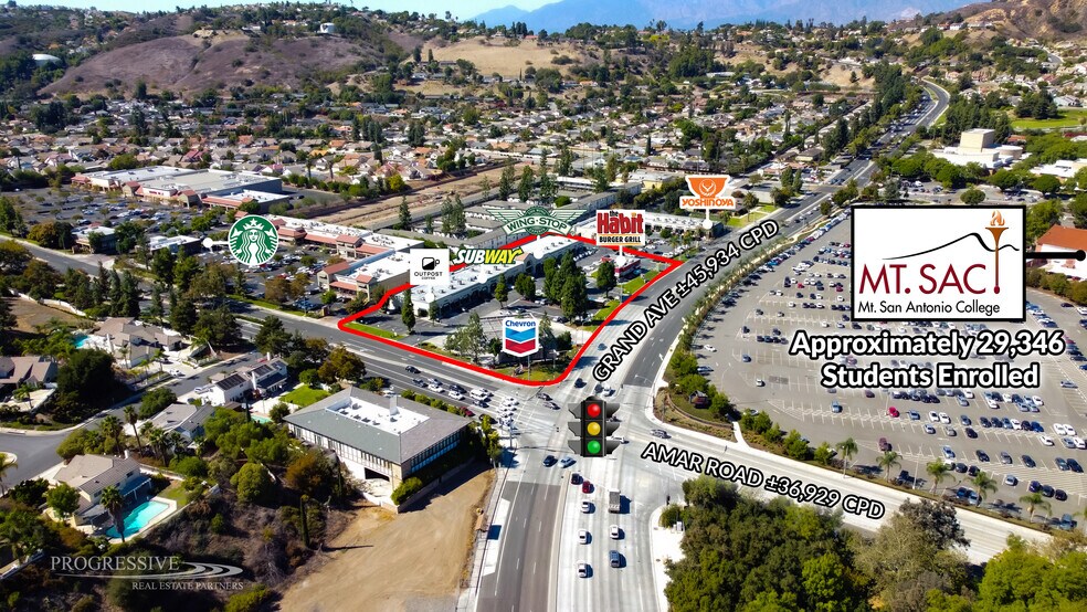 More Photos Of 1205-1243 N Grand Ave, Walnut General Retail For Lease