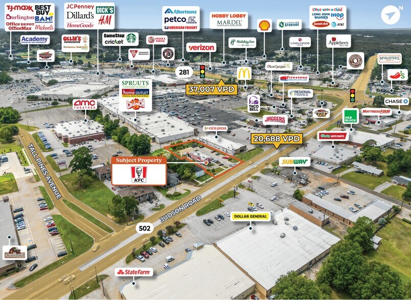 More Photos Of 2407 Judson Rd, Longview Fast Food For Sale