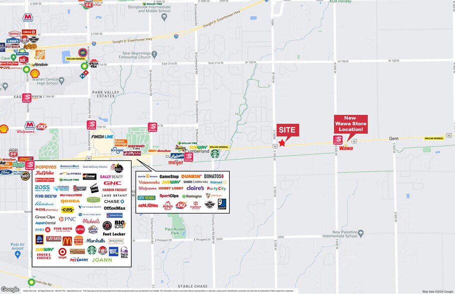 More Photos Of US 40 and South 700 West, Greenfield Land For Sale