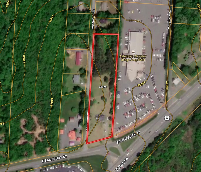 More Photos Of 1823 E Salisbury St, Asheboro Land For Sale