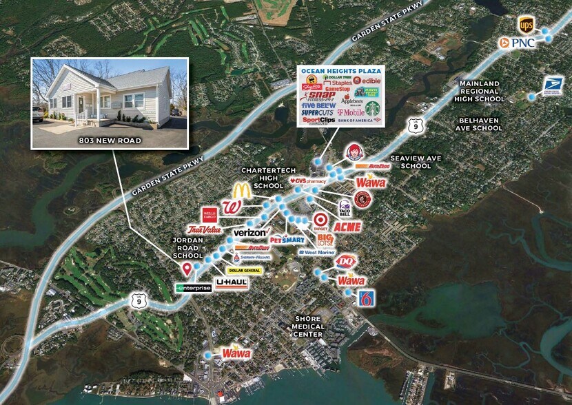 More Photos Of 803 New Rd, Somers Point Medical For Lease