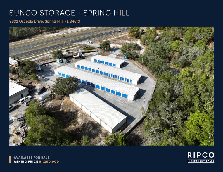Primary Photo Of 9832 Osceola Dr, Brooksville Self Storage For Sale
