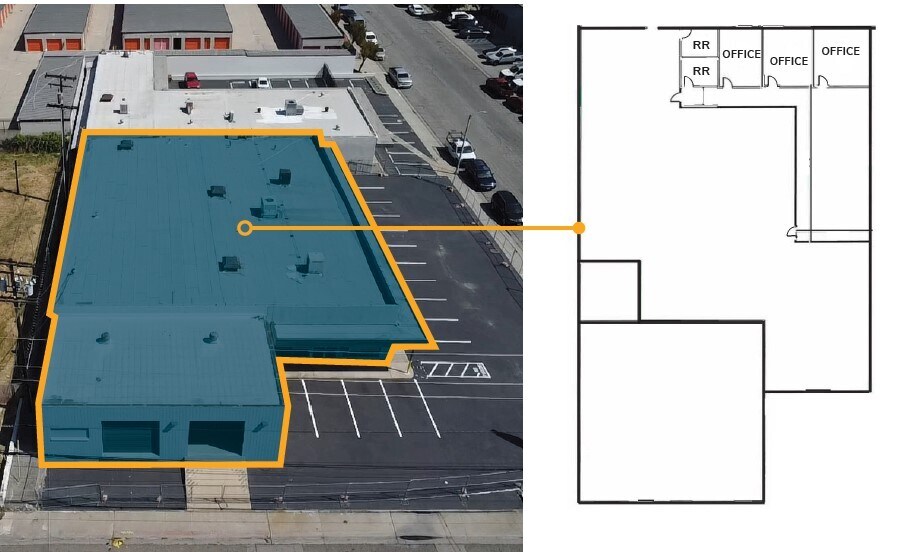 More Photos Of 205 Hershey St, Pomona Showroom For Sale