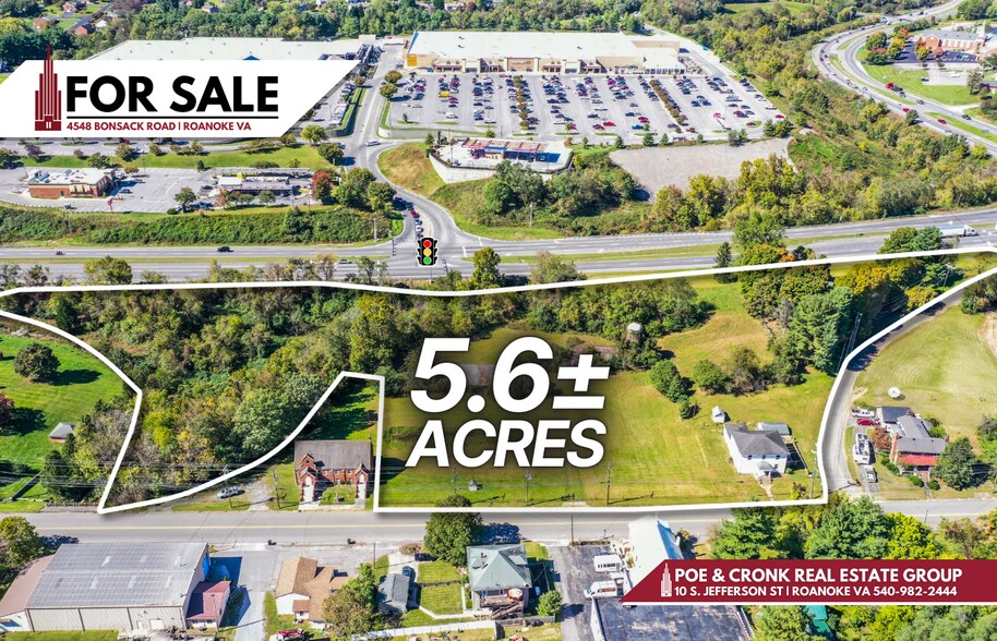 Primary Photo Of 4548 Bonsack Road Northeast, Roanoke Land For Sale