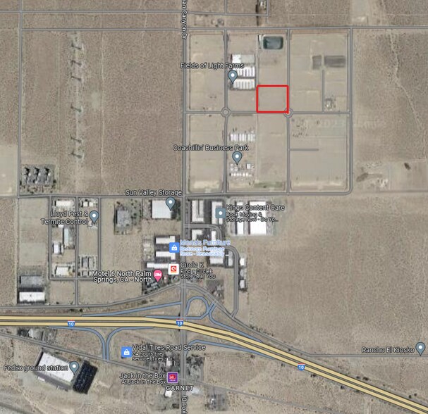 Primary Photo Of 3.27-Acres N Indian Canyon Dr, Desert Hot Springs Land For Sale