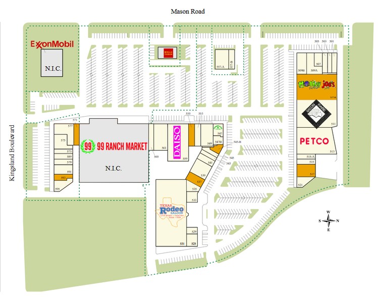 More Photos Of 501-521 S Mason Rd, Katy Storefront For Lease