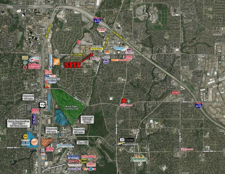 More Photos Of 8989 Forest Ln, Dallas General Retail For Lease