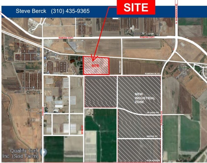 Primary Photo Of Ramona Blvd @ Record Rd, San Jacinto Land For Sale