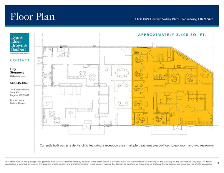 More Photos Of 1168 NW Garden Valley Blvd, Roseburg Office For Lease
