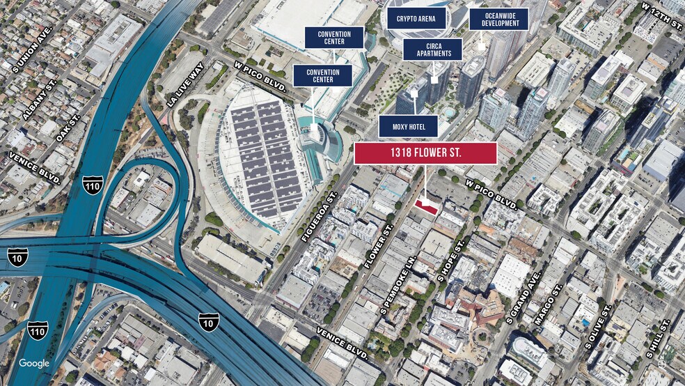 Primary Photo Of 1318 S Flower St, Los Angeles Land For Sale