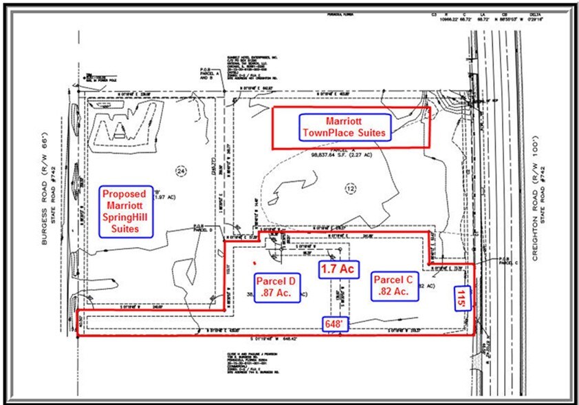 More Photos Of 479 Creighton Rd, Pensacola Land For Sale