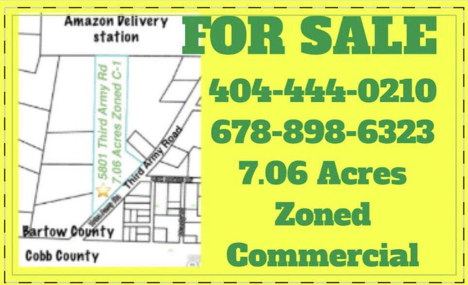 More Photos Of 5801 Third Army Rd SE, Acworth Land For Sale