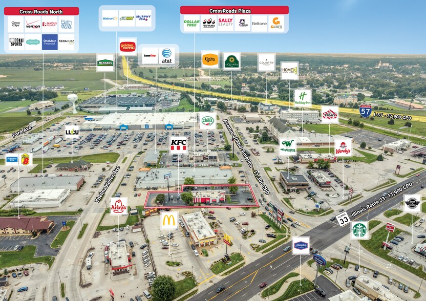 More Photos Of 1304 Avenue Of Mid America, Effingham Fast Food For Sale