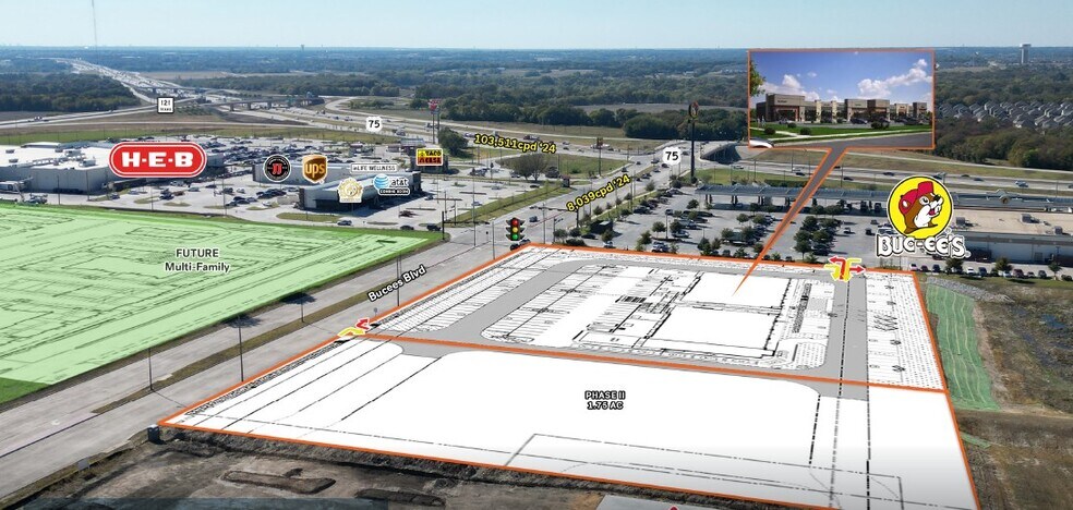 Primary Photo Of US Highway 75 Hwy @ Bucees Boulevard, Melissa General Retail For Lease