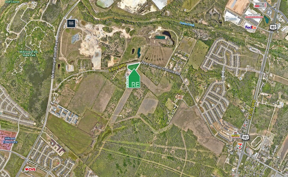 More Photos Of 7511 Dee Gabriel Collins Rd, Austin Land For Lease