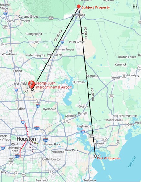 More Photos Of 1105-1009 FM 2025 Rd, Cleveland Land For Sale