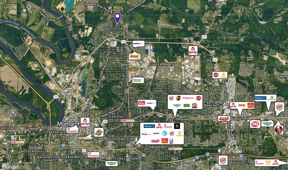 More Photos Of 3900 Lower Wetumpka Rd, Montgomery Freestanding For Lease