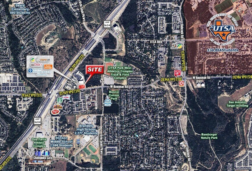 More Photos Of SWQ of Loop 1604 @ W Hausman Rd, San Antonio Land For Sale