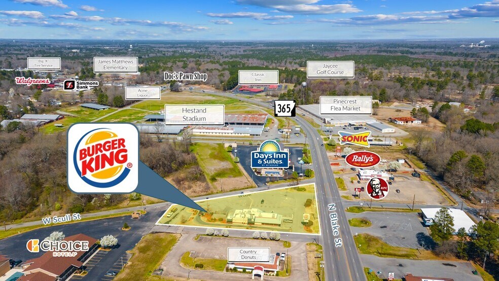 More Photos Of 400 N Blake St, Pine Bluff Fast Food For Sale