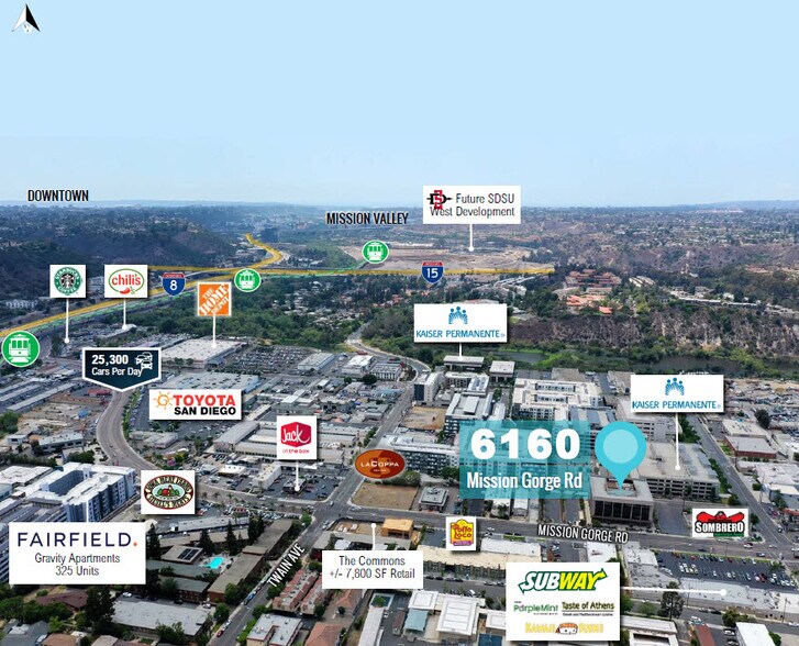 More Photos Of 6160 Mission Gorge Rd, San Diego Loft Creative Space For Lease