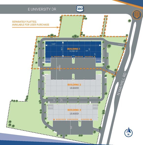 More Photos Of 1500 N Mayhill Rd, Denton Distribution For Sale