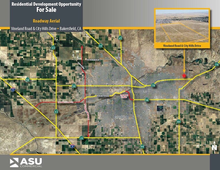 More Photos Of Vineland Rd & City Hills Dr., Bakersfield Land For Sale