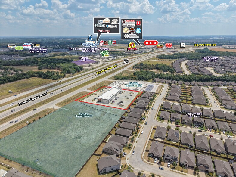 More Photos Of 2211 Central Expressway, Melissa General Retail For Sale