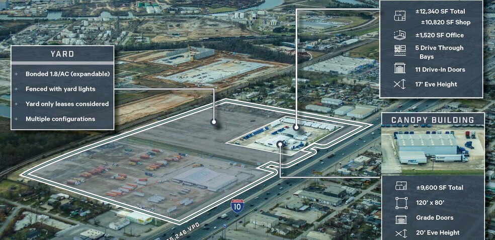 Primary Photo Of 14214 East Fwy, Houston Land For Lease