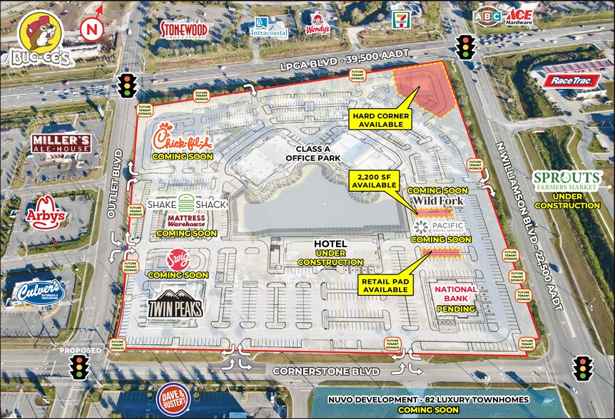 More Photos Of 1540 Cornerstone Blvd, Daytona Beach Land For Lease