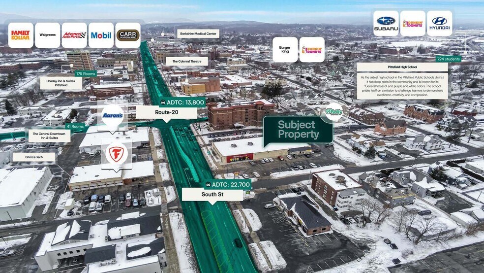 More Photos Of 163 South St, Pittsfield Storefront For Sale