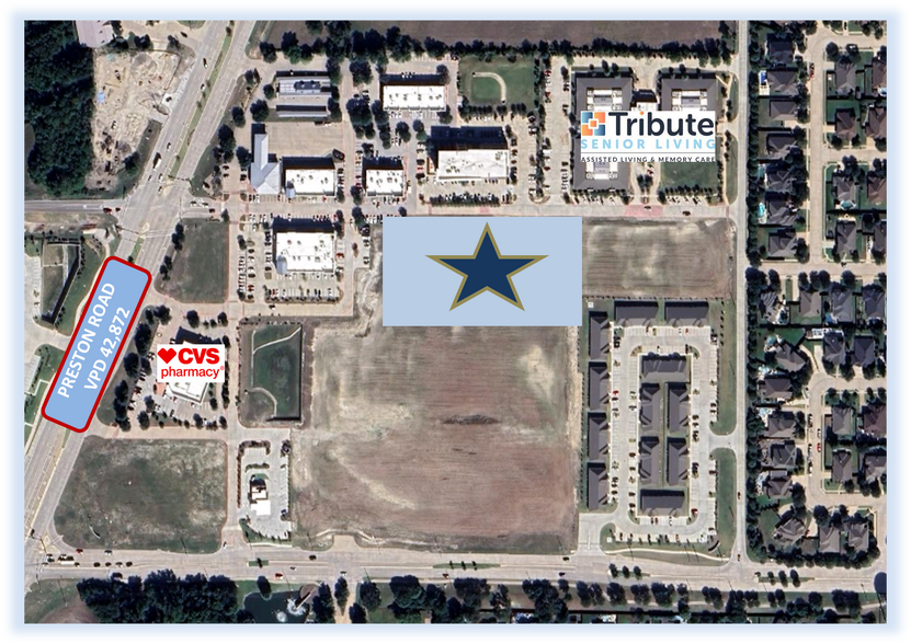 Primary Photo Of 241 S Preston Rd, Prosper Land For Sale