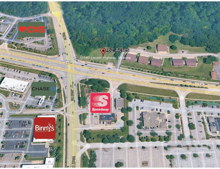 More Photos Of 11140 Lincoln Hwy, Mokena Land For Sale