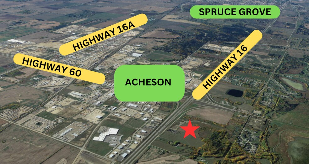 More Photos Of 26222 Hwy 16A, Acheson Land For Sale
