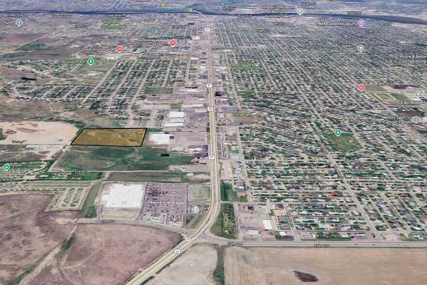 More Photos Of 5th @ 13th Ave S, Great Falls Land For Sale